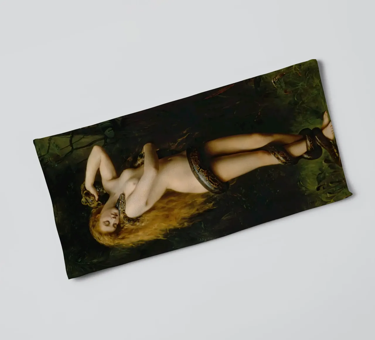 John Collier – Lilith 1887 towel by Wirla