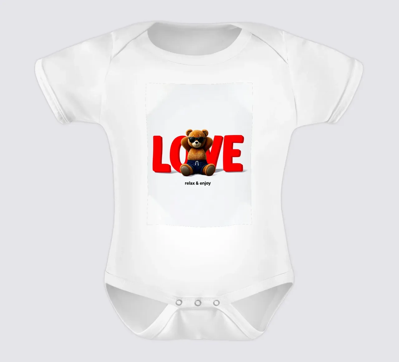Amore relax body neonato maniche corte da 🥝 KIWI STORE