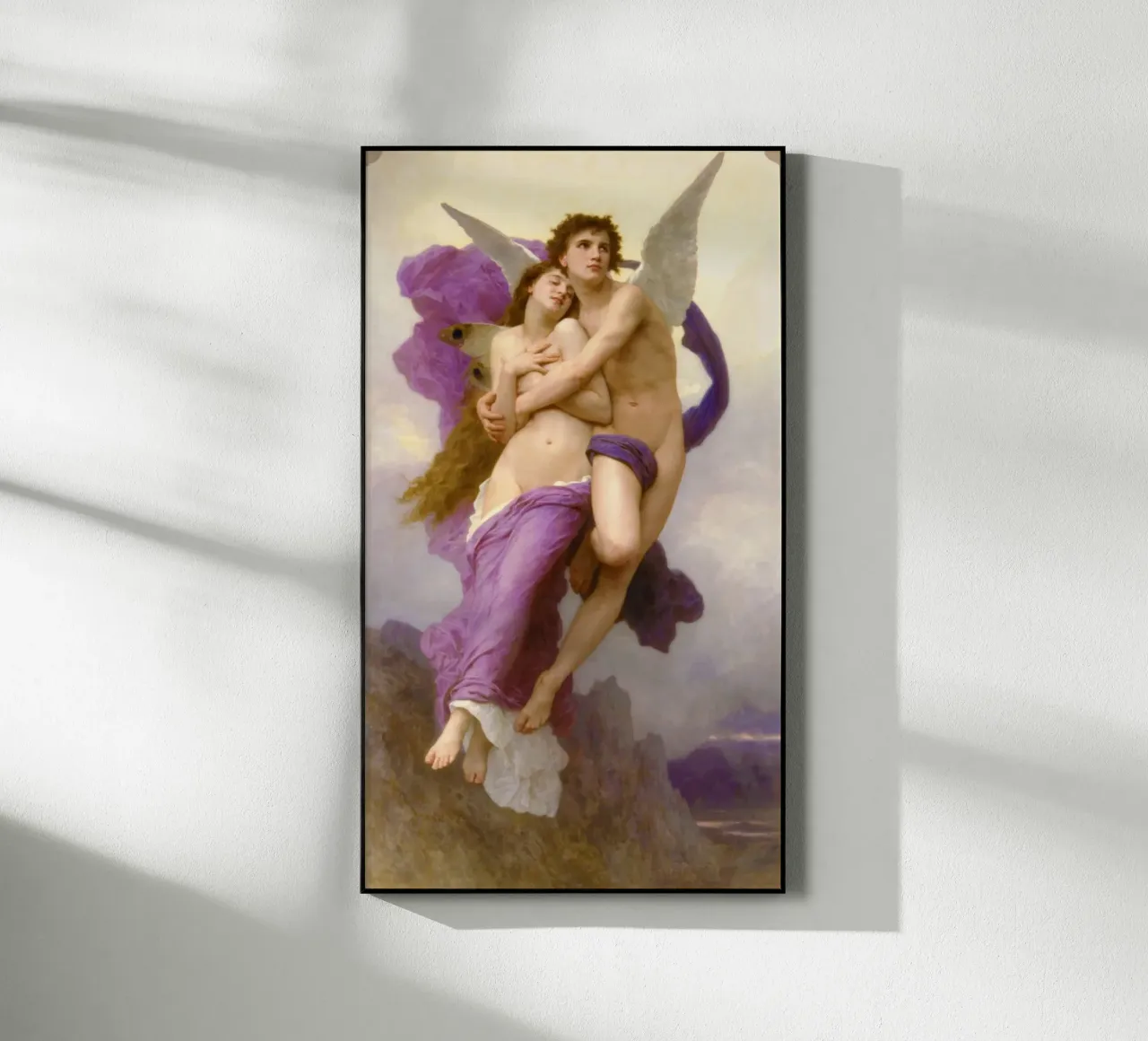William-Adolphe Bouguereau - L'enlèvement de Psyché (1895) plexiglas de Wirla