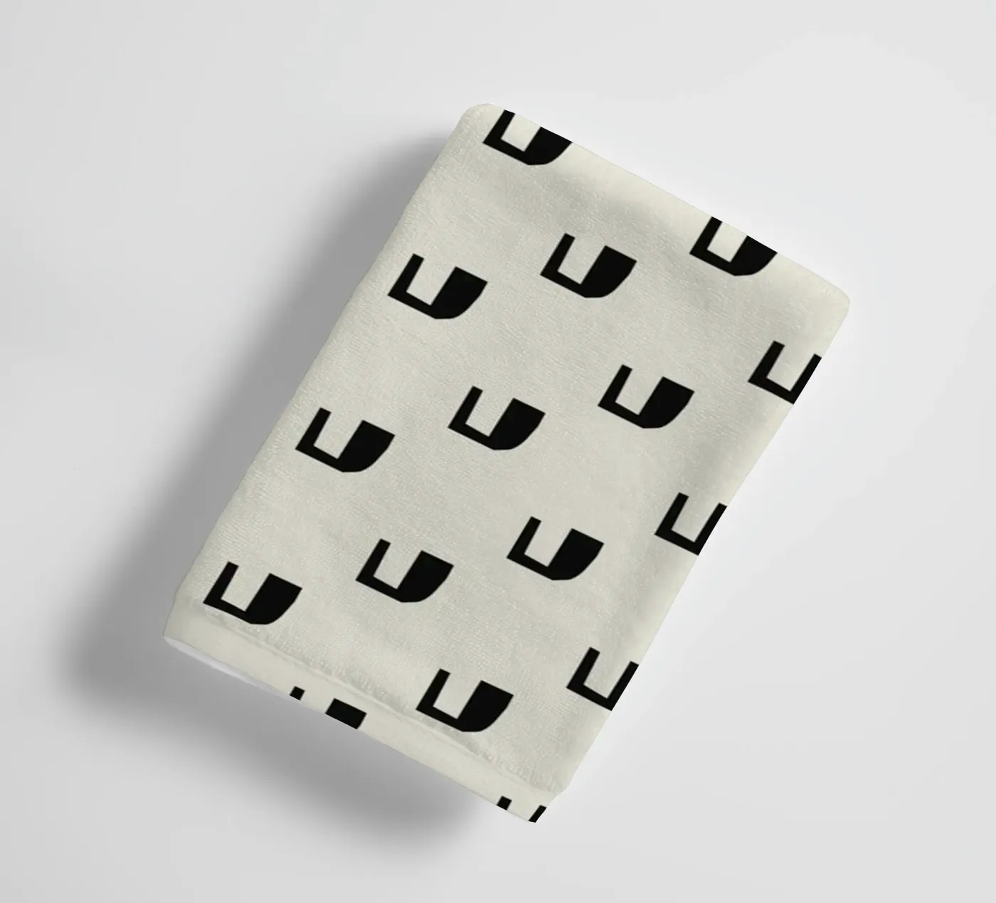 Black rhythm pattern asciugamano da bagno da Little Dean