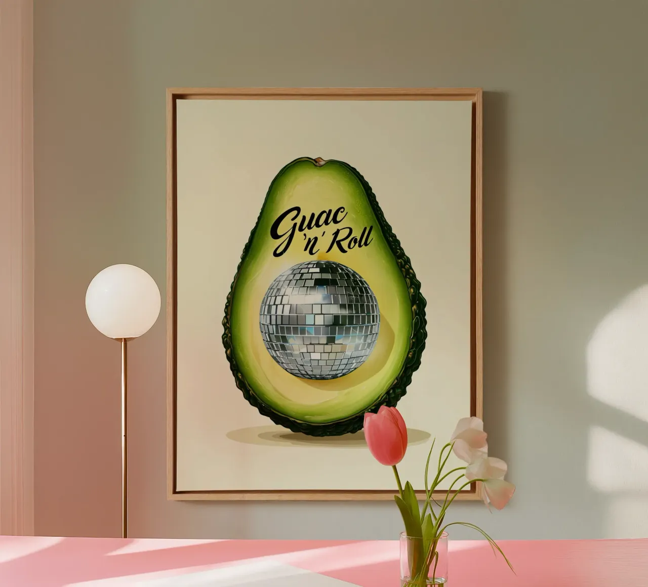 avocado party tela con Cornice a cassetta da 🥝 KIWI STORE