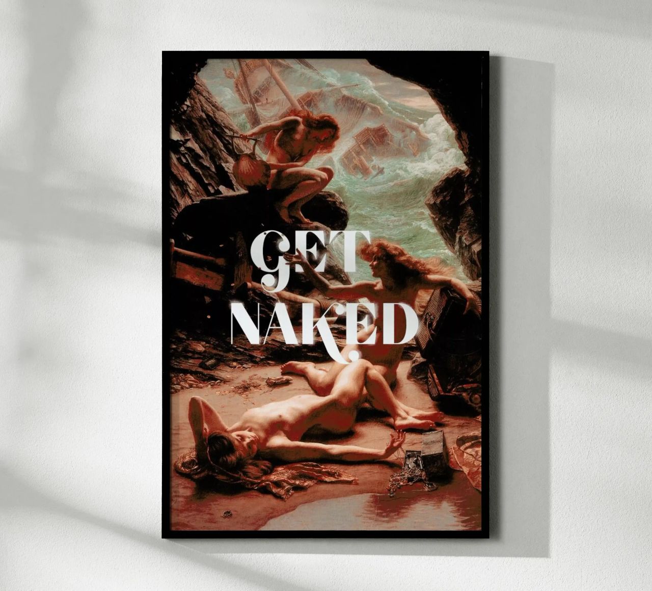 Get Naked Poster von Jonas Loose