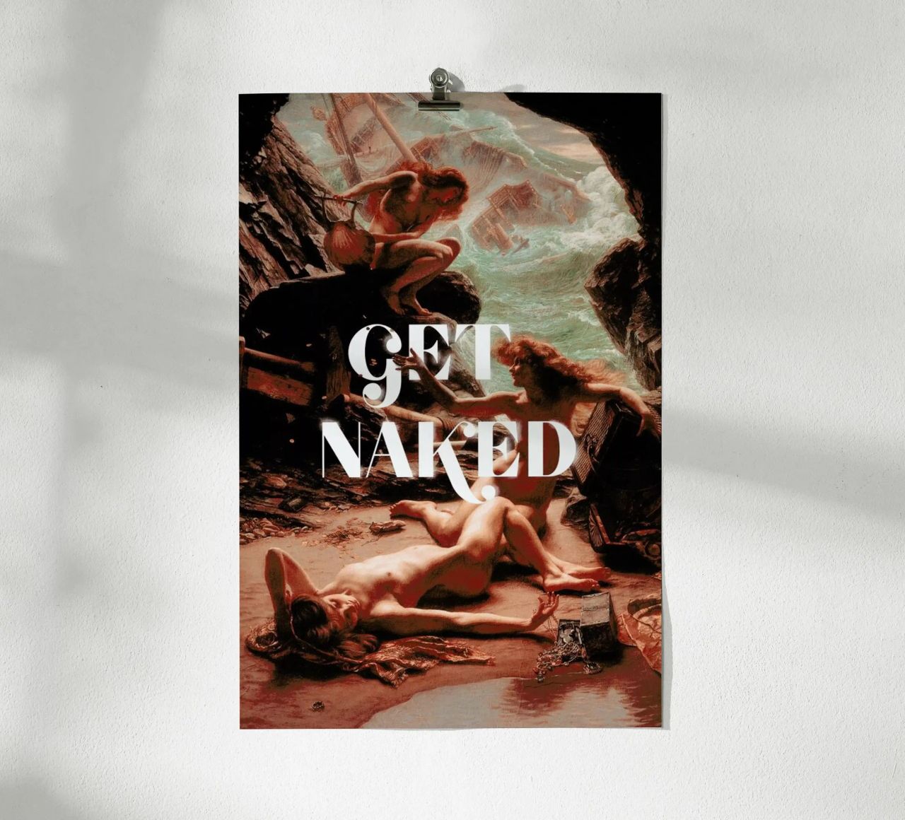 Get Naked Poster von Jonas Loose