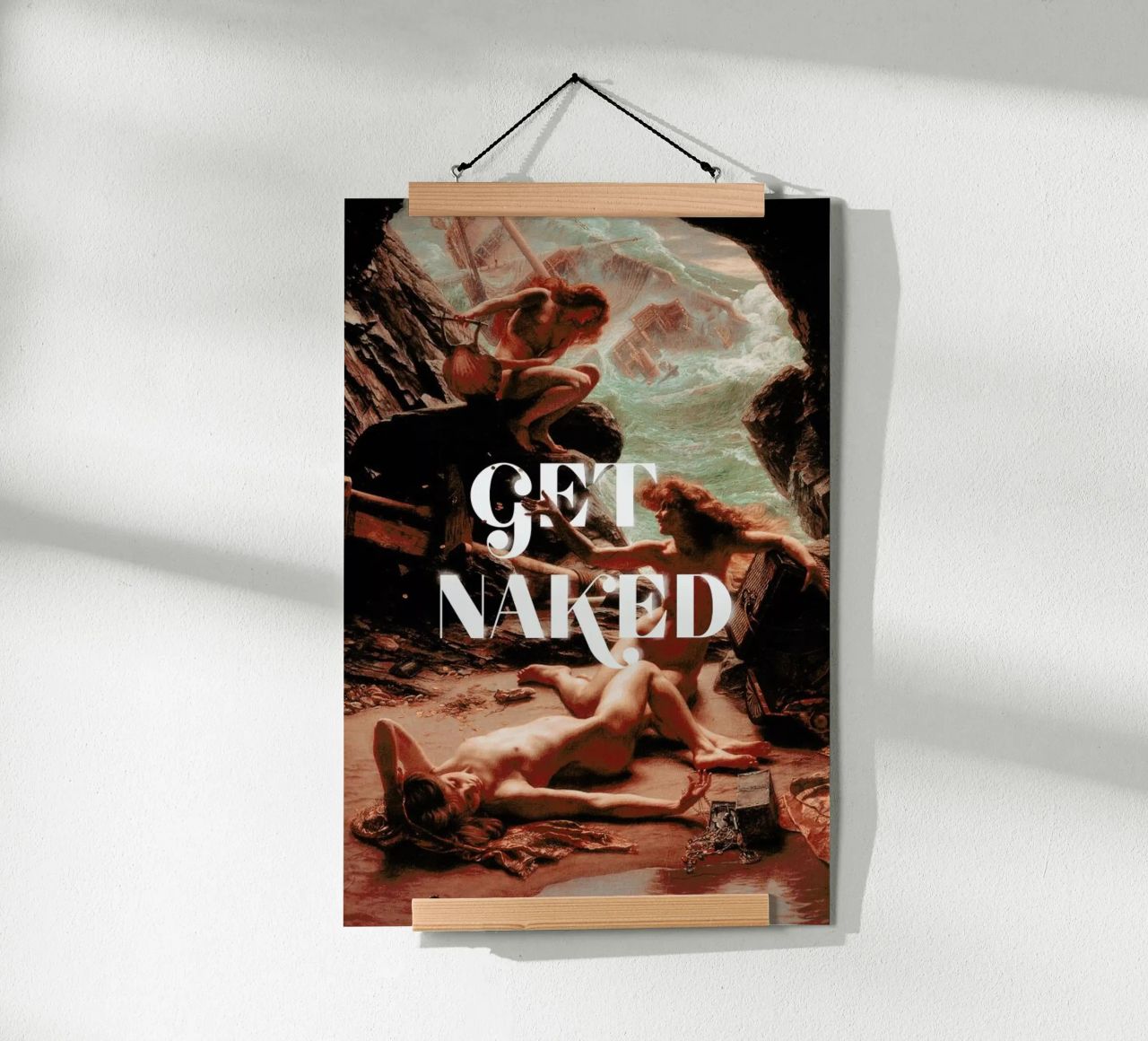 Get Naked Poster von Jonas Loose