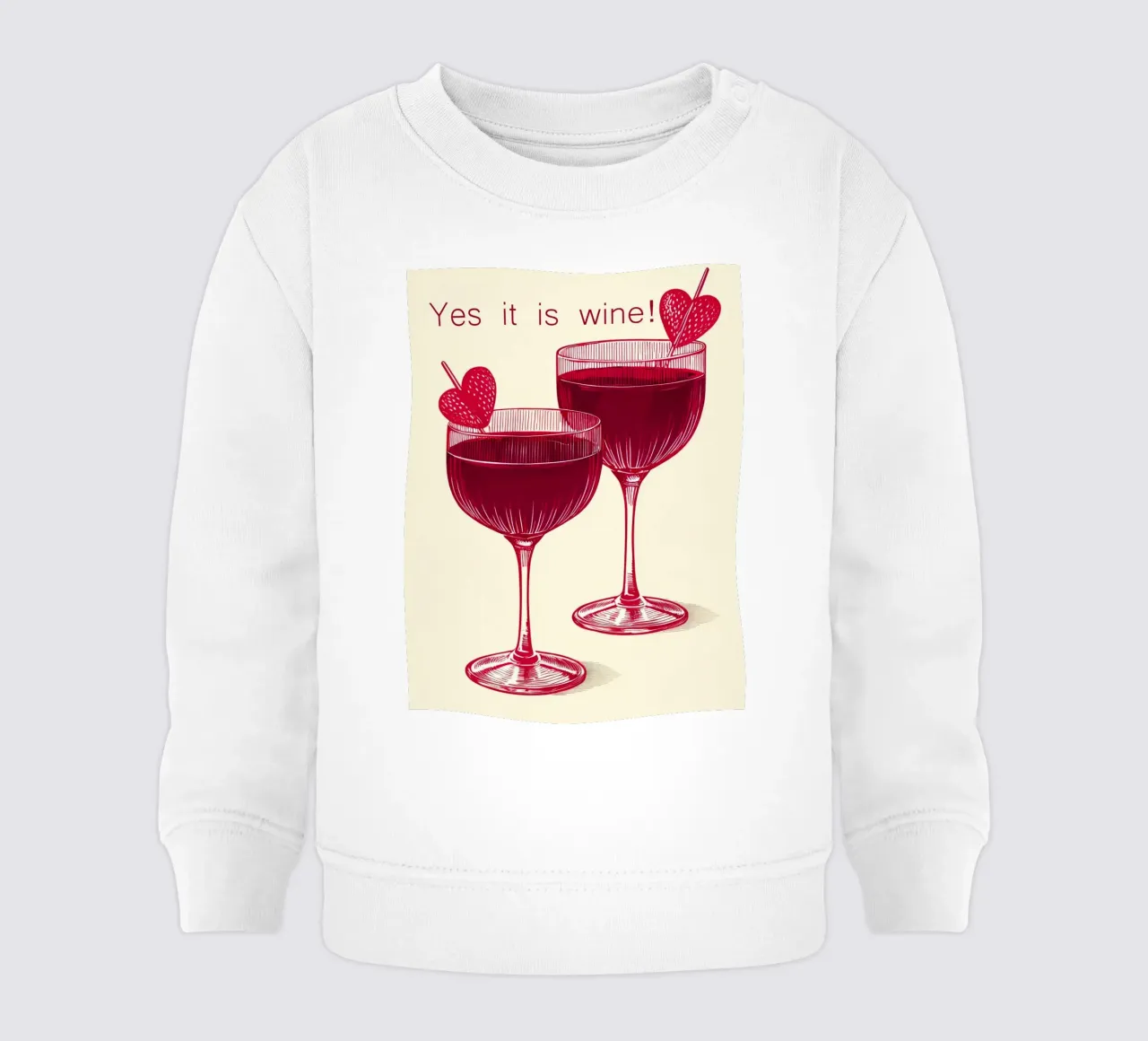 sì, è vino felpa neonato da ARTVI-SHOP