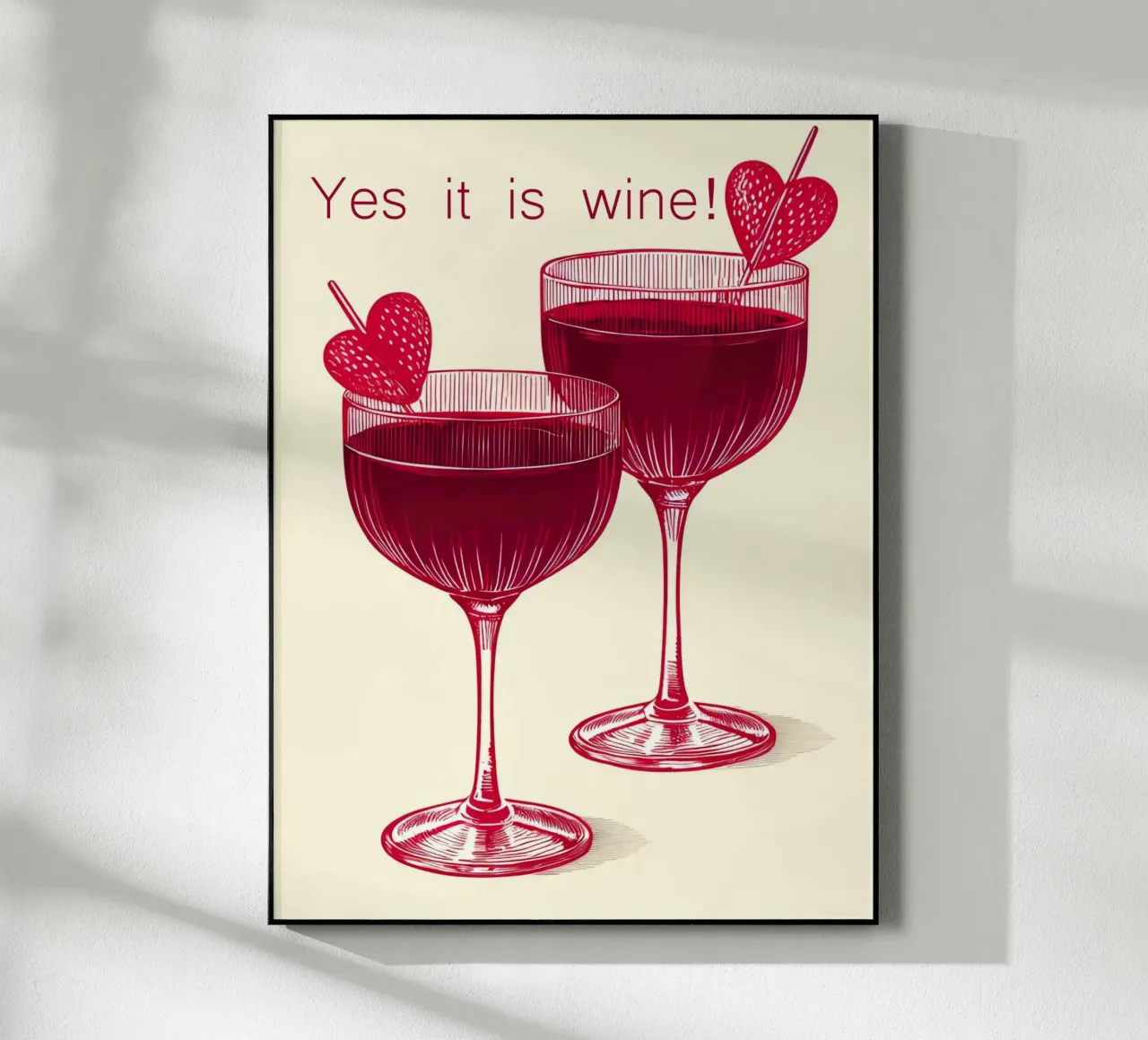 sì, è vino plexiglass da 🎁 NOBELART