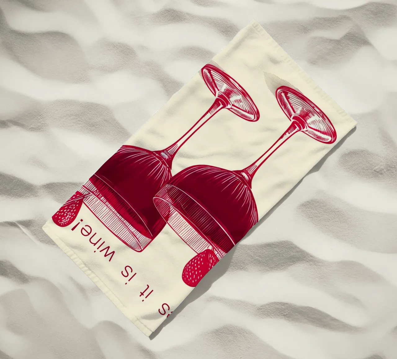 sì, è vino telo mare da 🎁 NOBELART