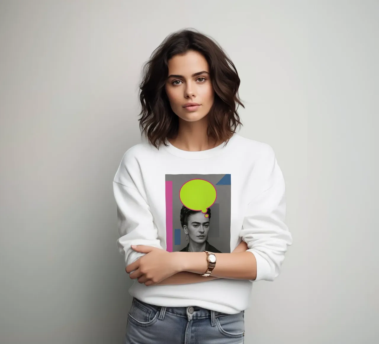 Gedanke in Farbe - Frida Edition Sweatshirt von CNTRL