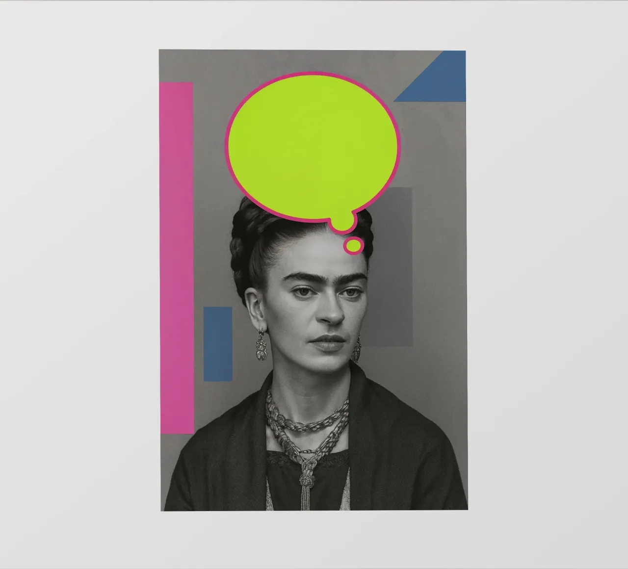 Gedanke in Farbe - Frida Edition Backlit Folie von CNTRL