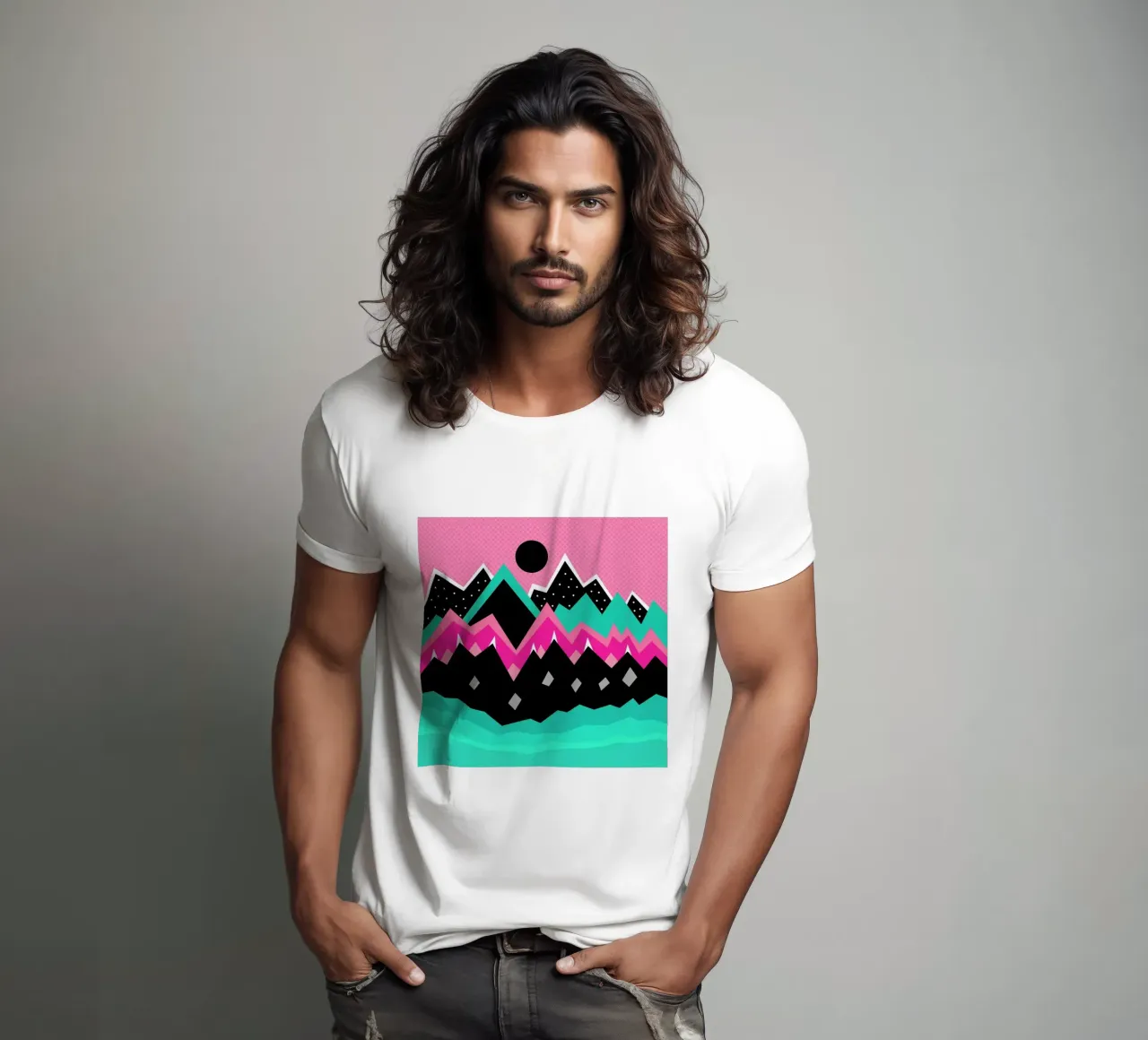 Little land of Frosting t-shirt da Elisabeth Fredriksson