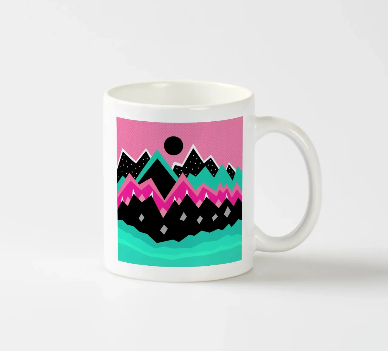 Little land of Frosting tazza in ceramica da Elisabeth Fredriksson