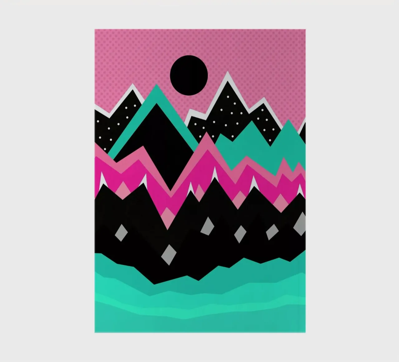 Little land of Frosting notebook by Elisabeth Fredriksson