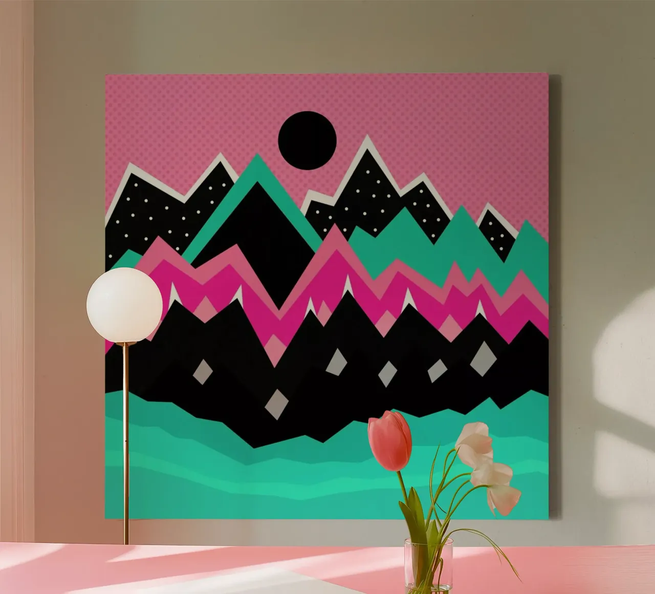 Little land of Frosting tela da Elisabeth Fredriksson