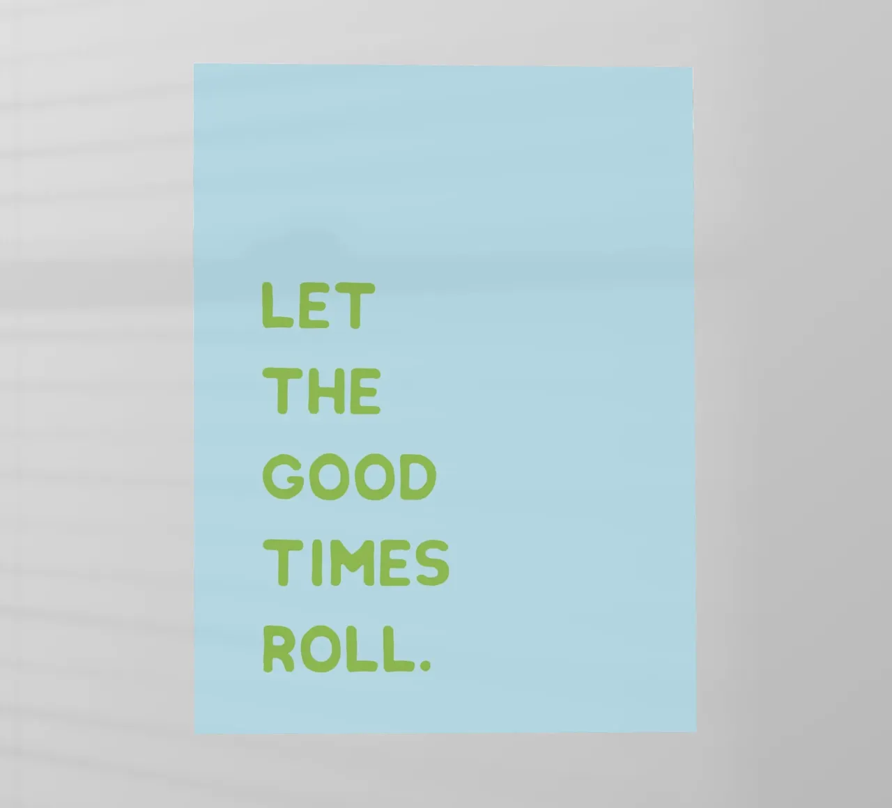 Let the good times roll. pellicola backlit da Ohkimiko