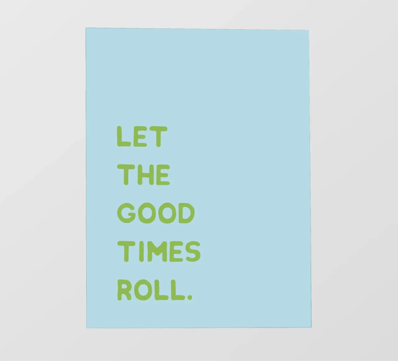 Let the good times roll. pellicola backlit da Ohkimiko