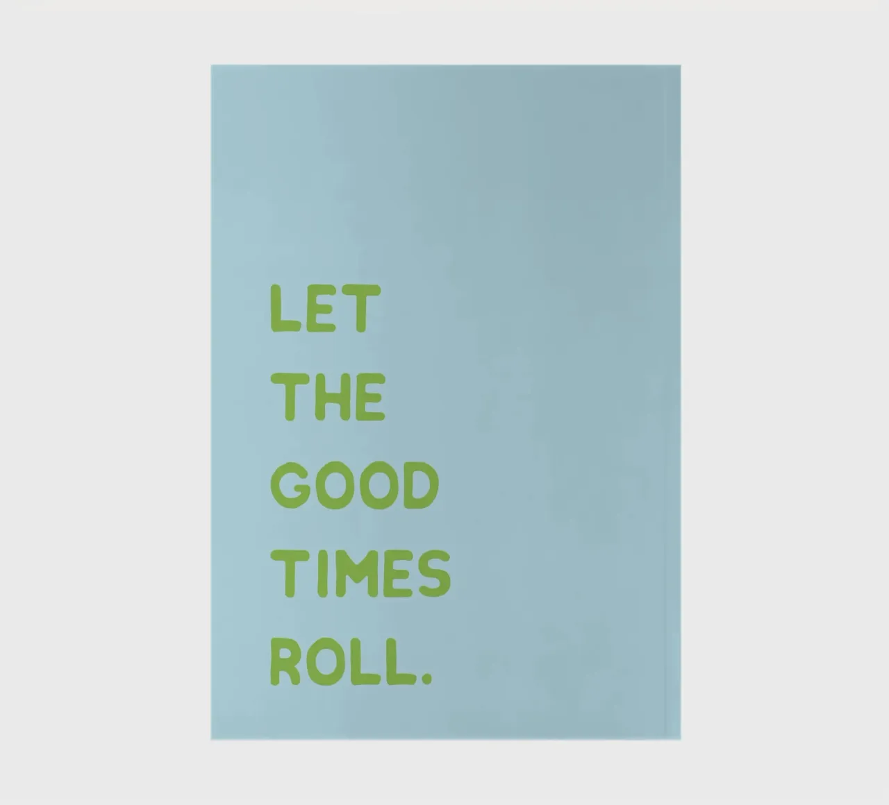Let the good times roll. notebook by Ohkimiko