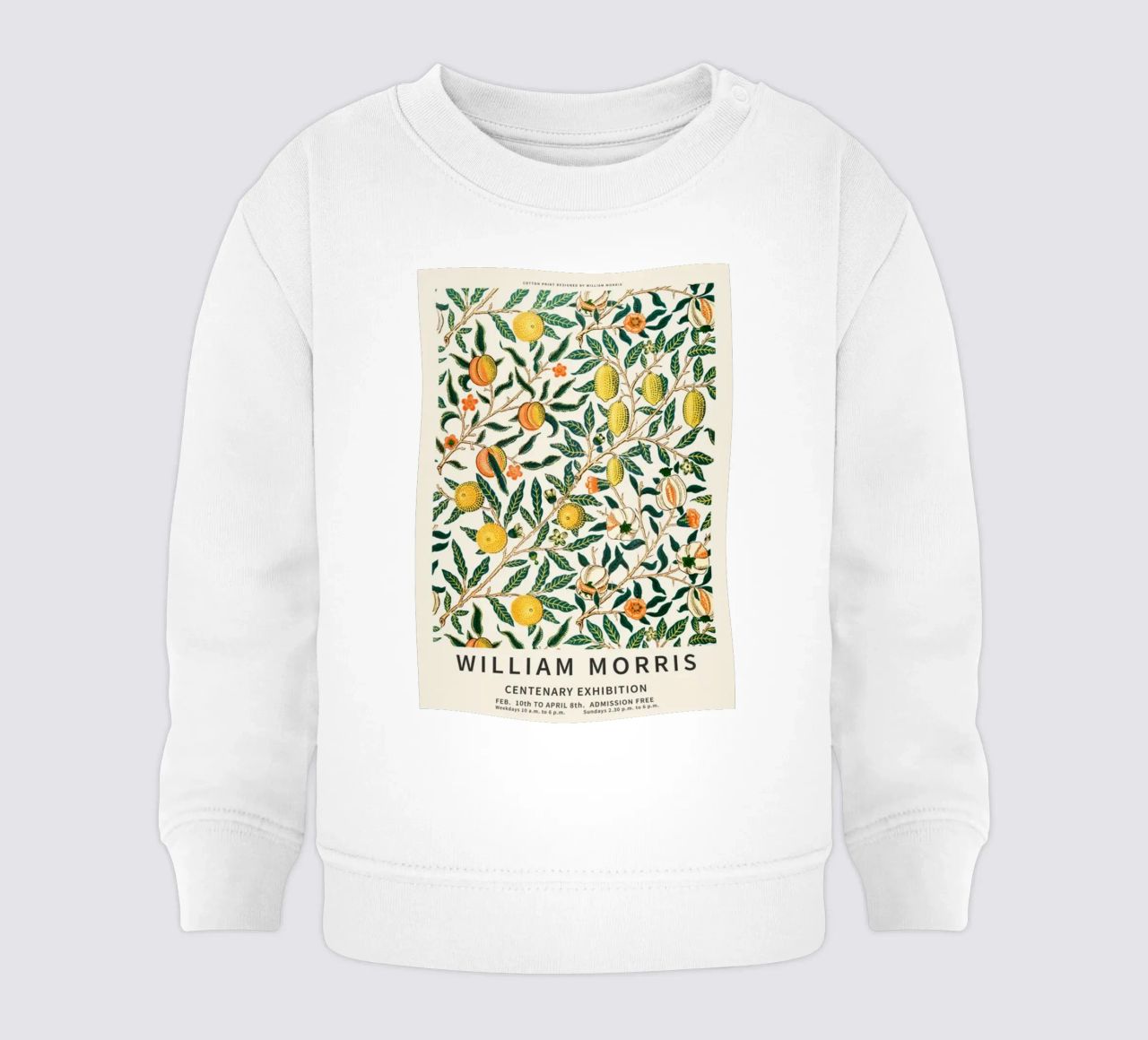 william morris-tree wit fruit sweat pour bébé de Art Crew Kbm