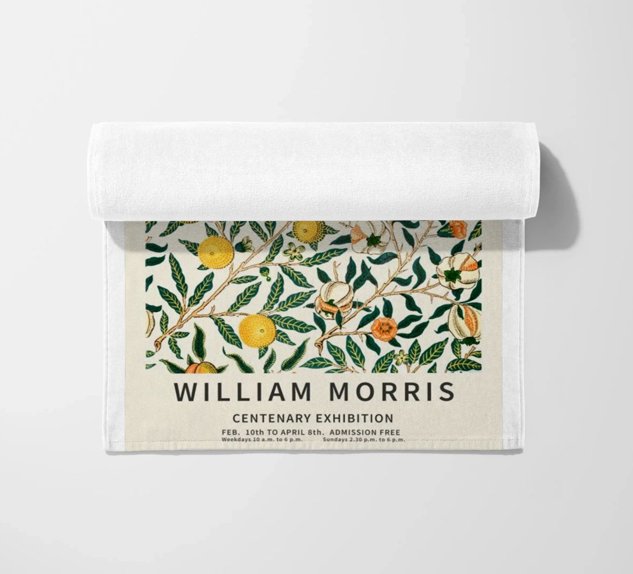 william morris-tree wit fruit serviette de plage de Art Crew Kbm