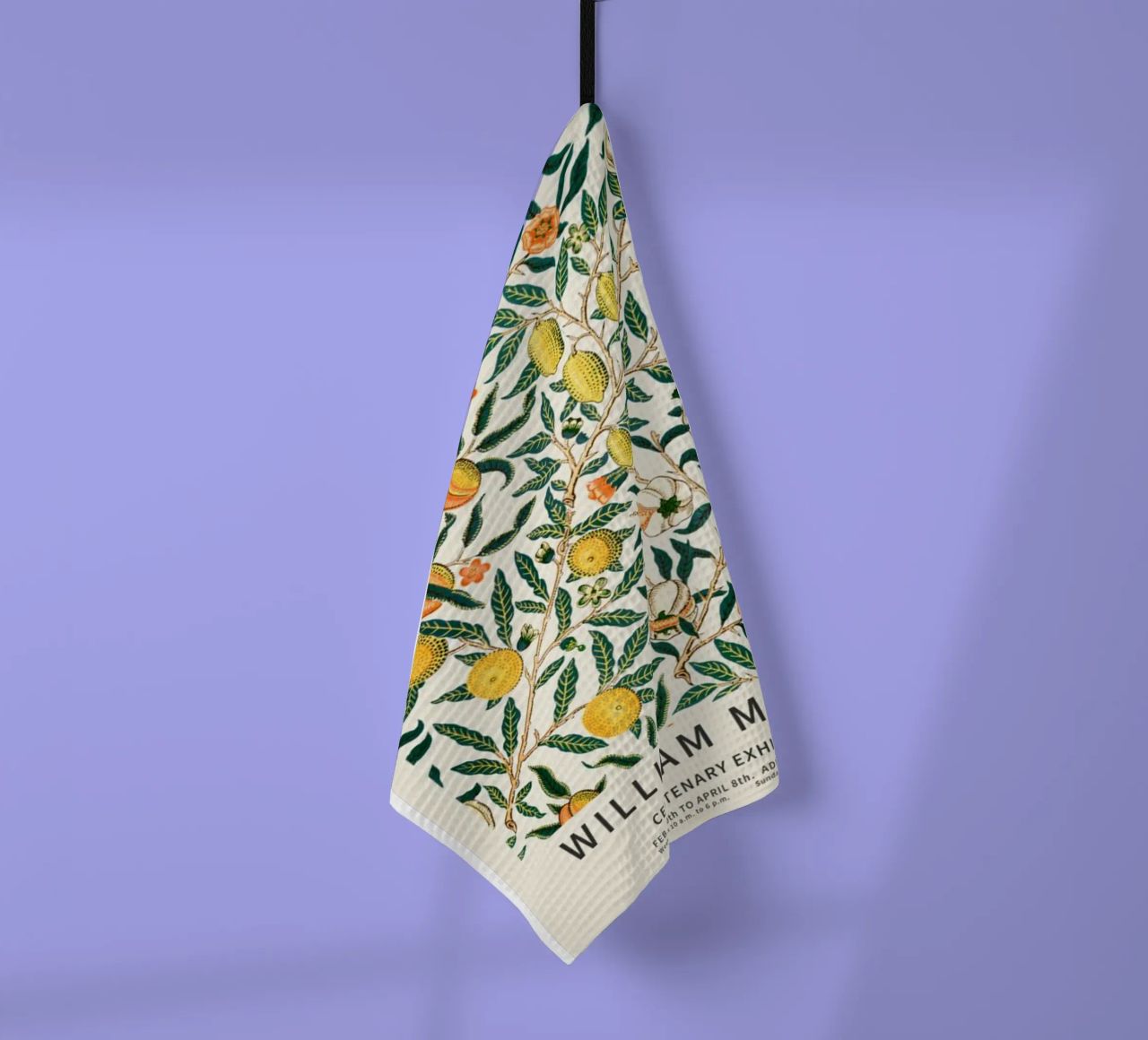 william morris-tree wit fruit torchon de Art Crew Kbm