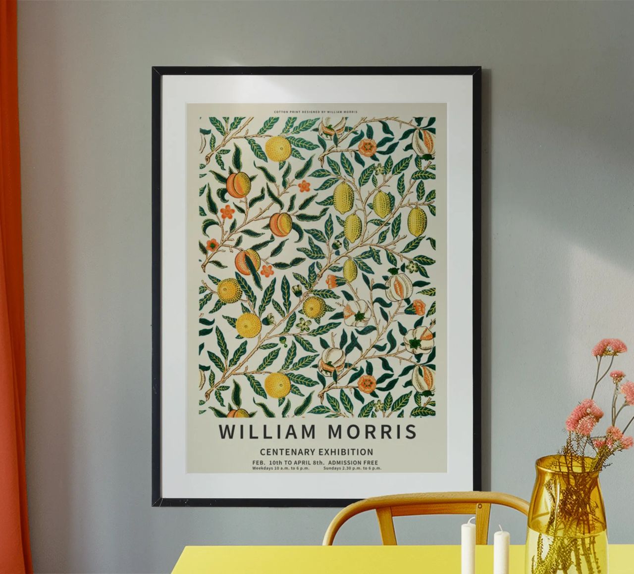 william morris-tree wit fruit hahnemühle de Art Crew Kbm