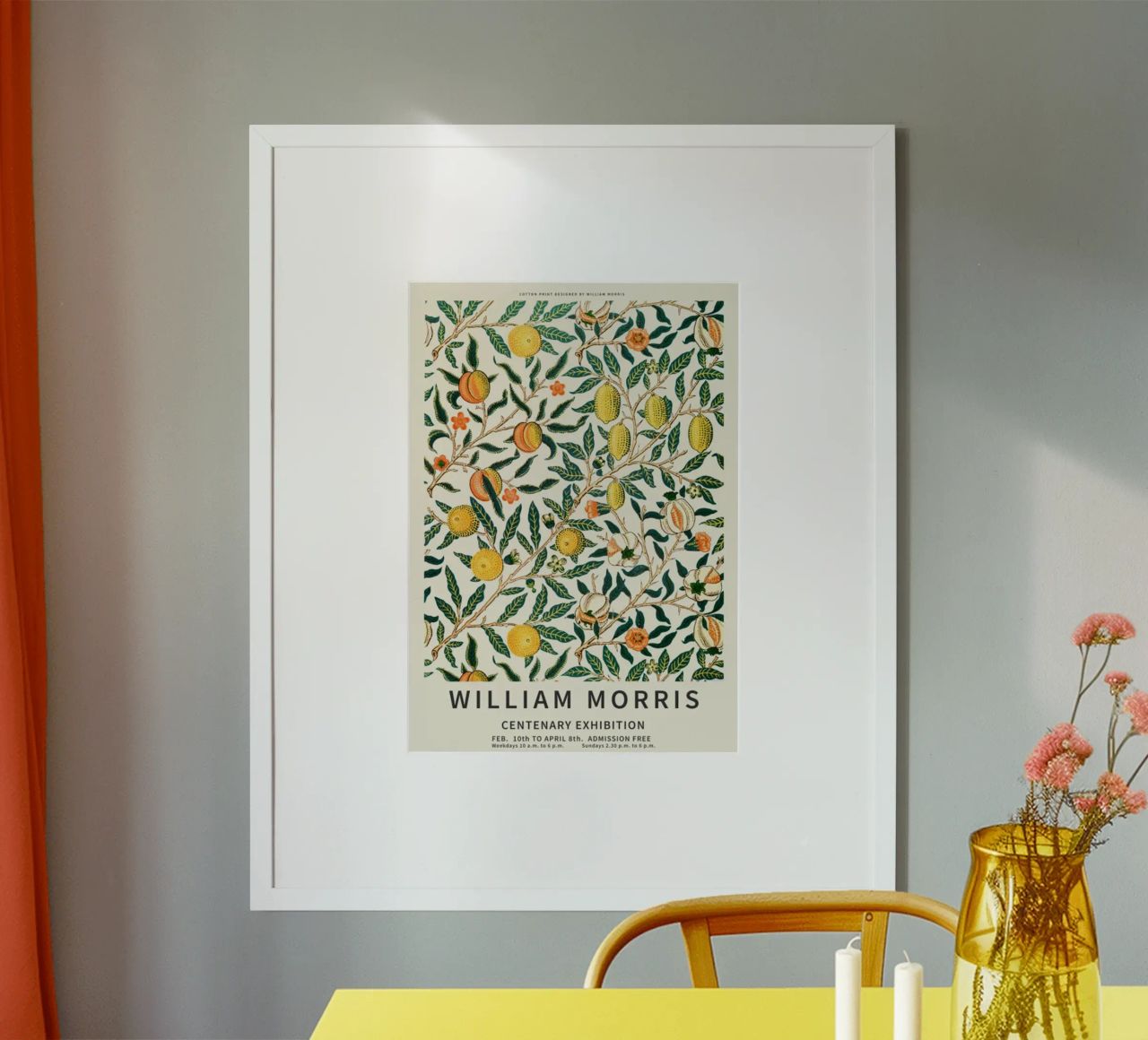 william morris-tree wit fruit hahnemühle de Art Crew Kbm