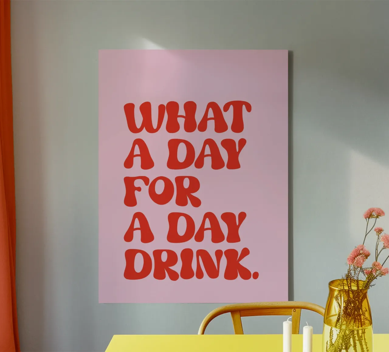 What a day for a daydrink tela da Ohkimiko
