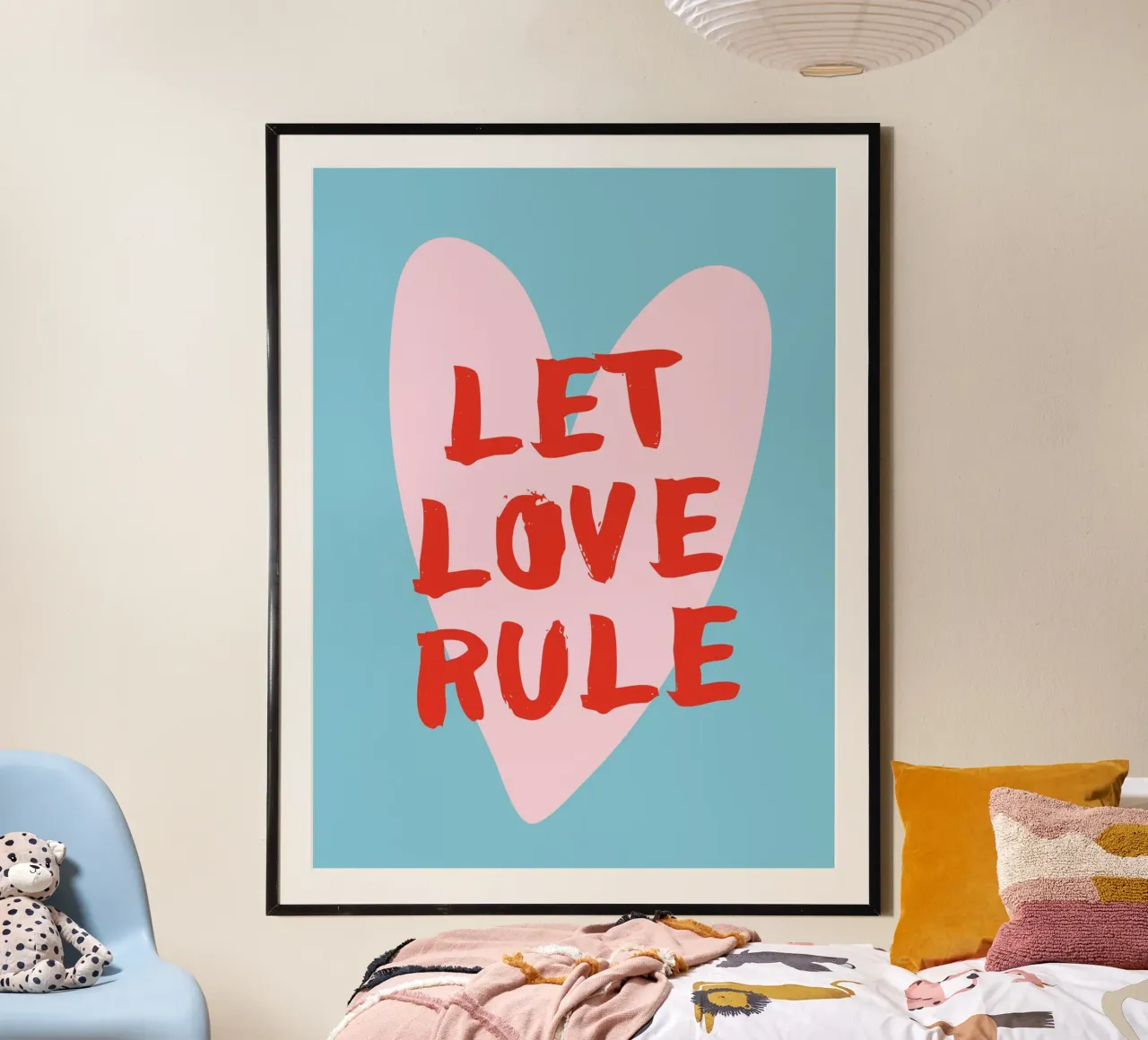 Let love rule carta hahnemühle da Ohkimiko