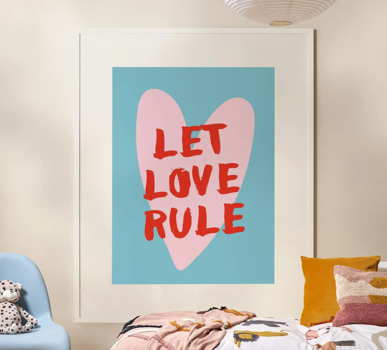 Let love rule carta hahnemühle da Ohkimiko