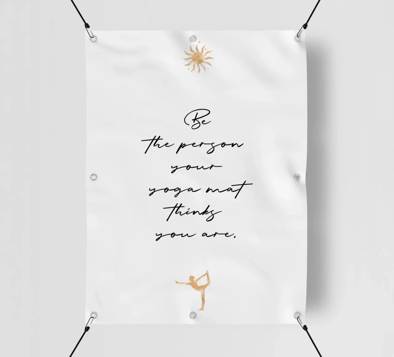 Be the person your yoga mat thinks you are telo in pvc da Ohkimiko