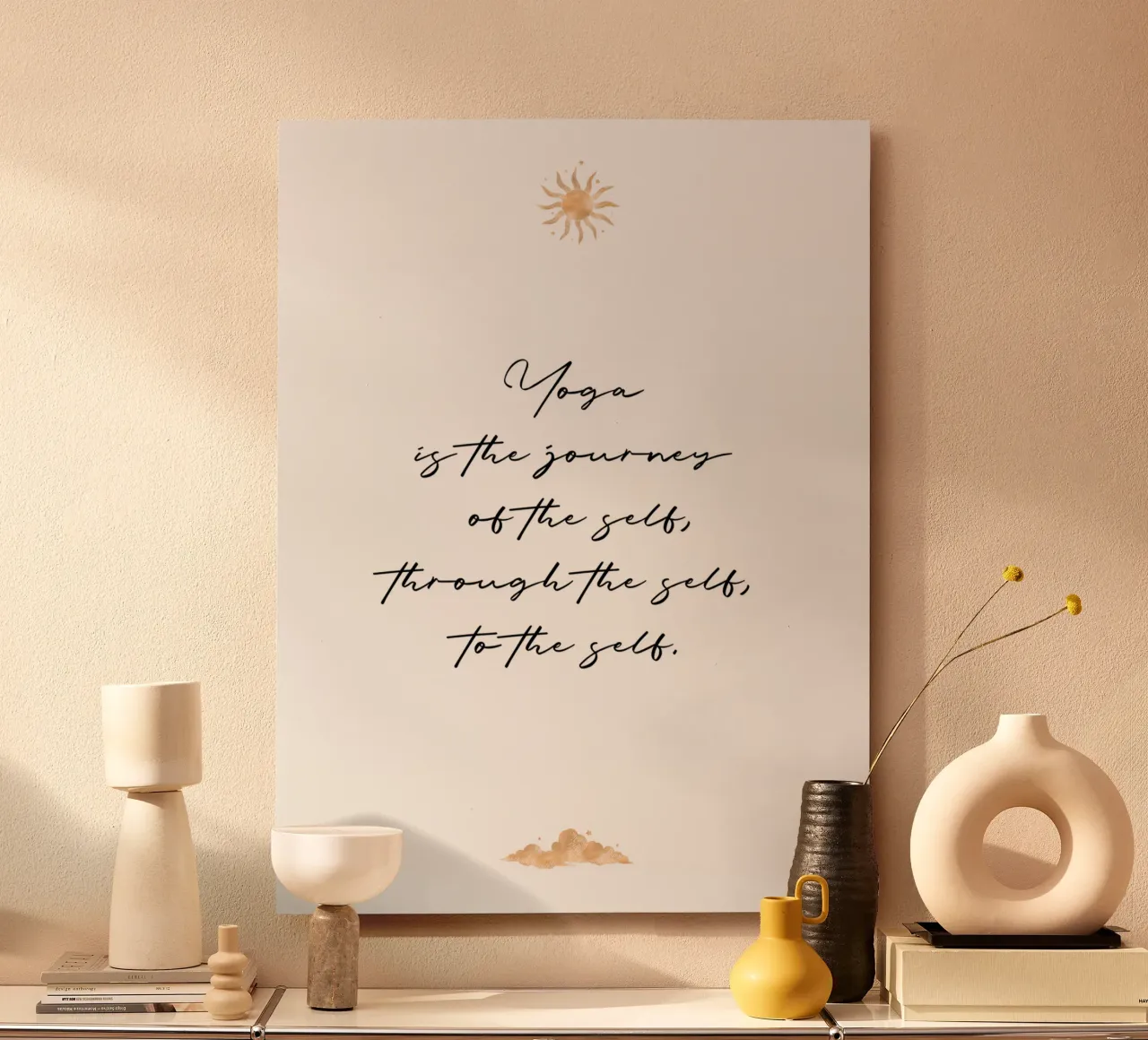 Yoga ist the journey... alluminio dibond da Ohkimiko