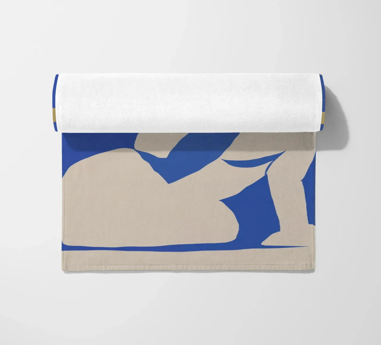 Muse cut out beach towel by Little Dean