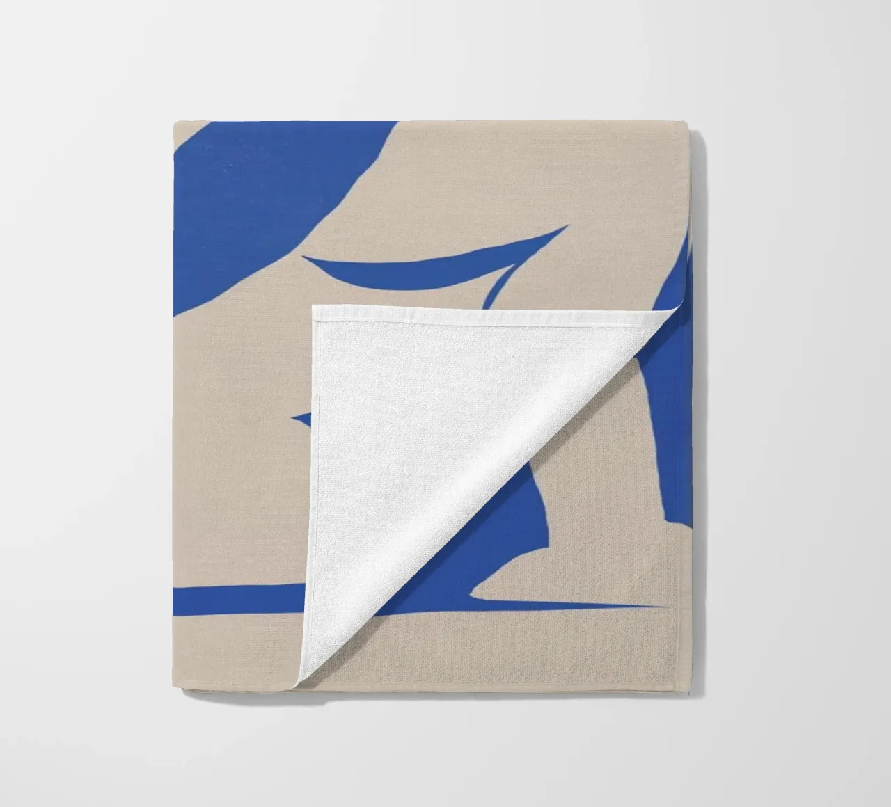 Muse cut out beach towel by Little Dean