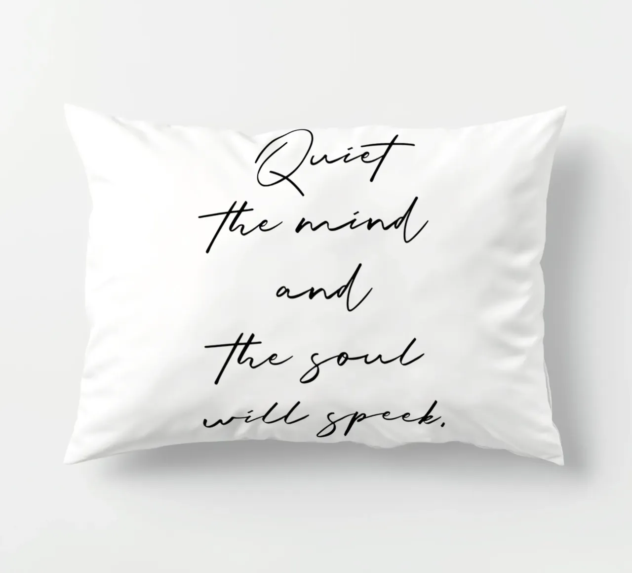 Quiet the mind cuscino da Ohkimiko