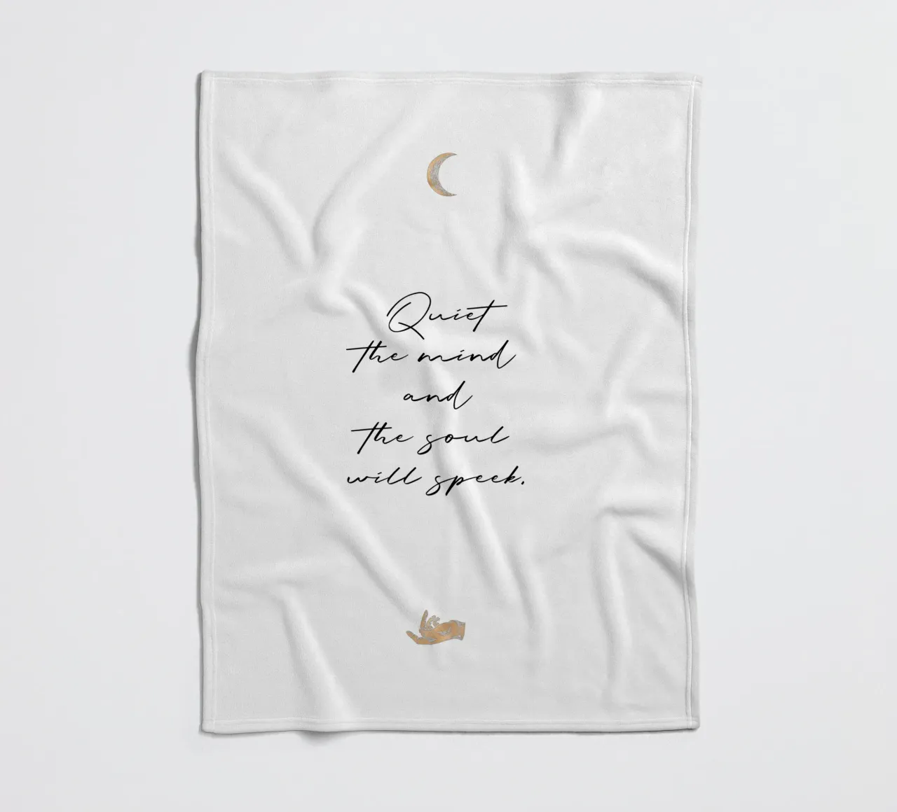Quiet the mind coperta in pile da Ohkimiko