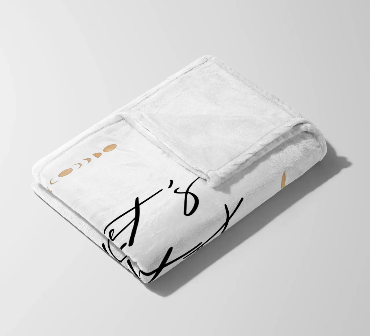 Let´s get it om! Fleecedecke von Ohkimiko