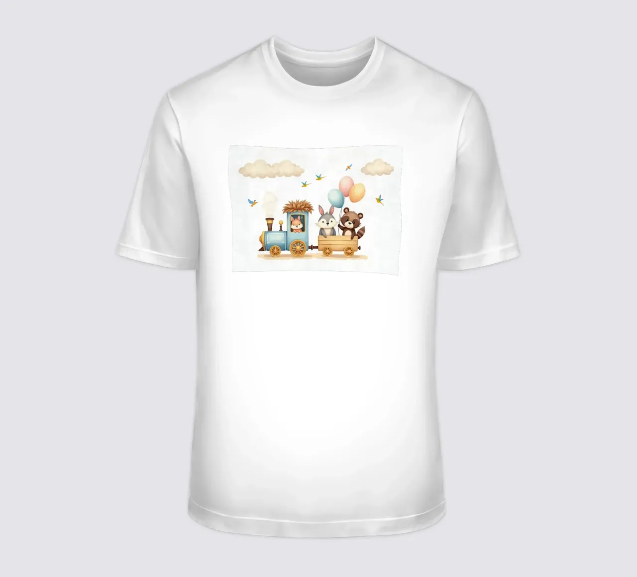 Espresso Amici della Foresta t-shirt da Doodle Dreams Art