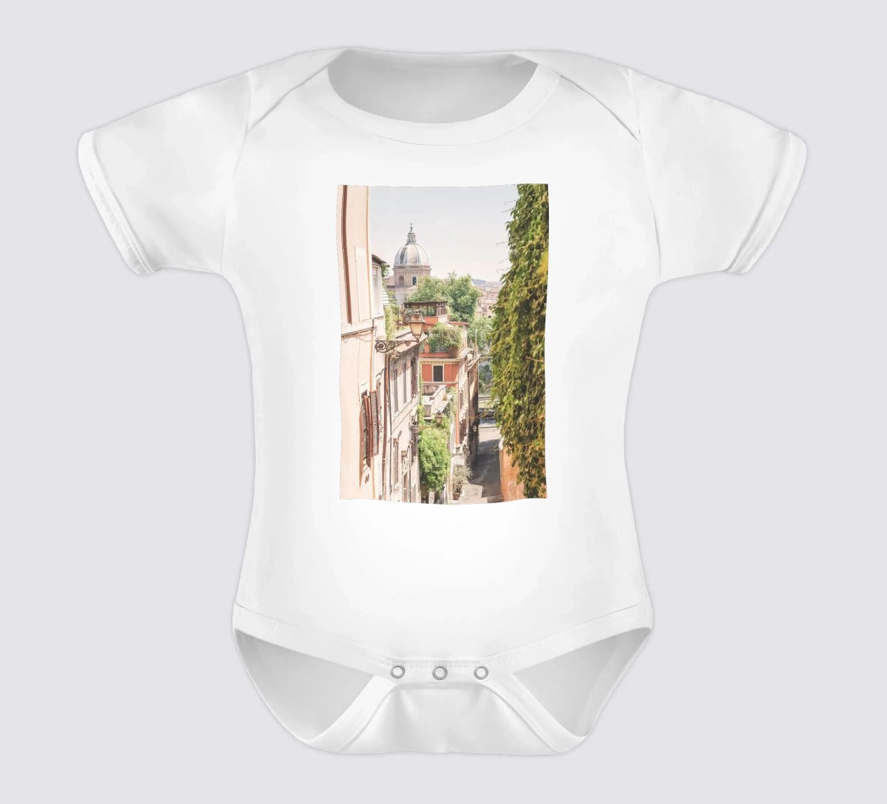 Rome, Italie I Vue panorama sur les toits depuis Trastevere body bébé de Julie Travel Photography