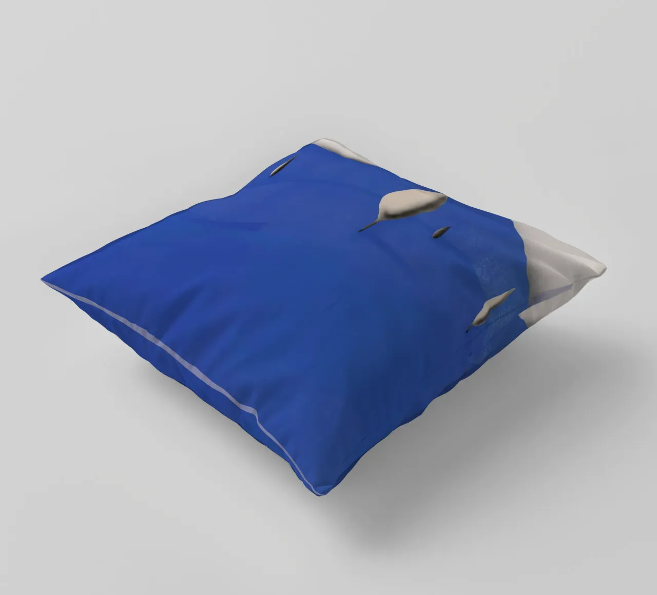 Paesaggio blu cuscino da Little Dean