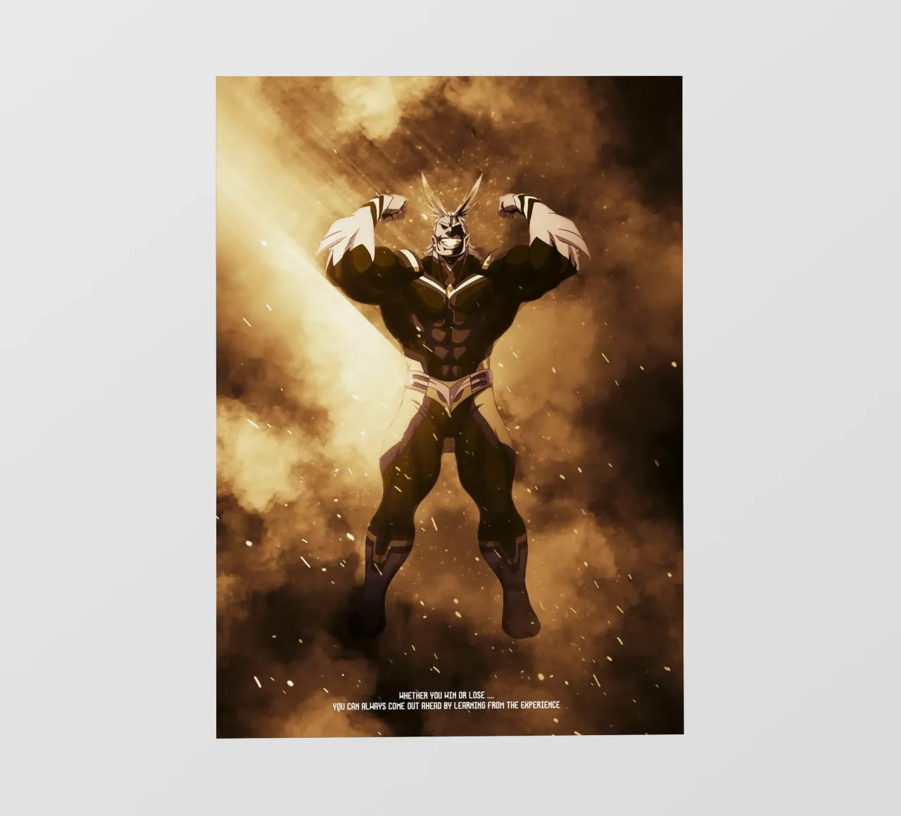 All Might telo in pvc da FreeArtStudio