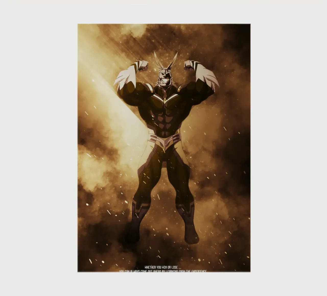 All Might notebook by FreeArtStudio