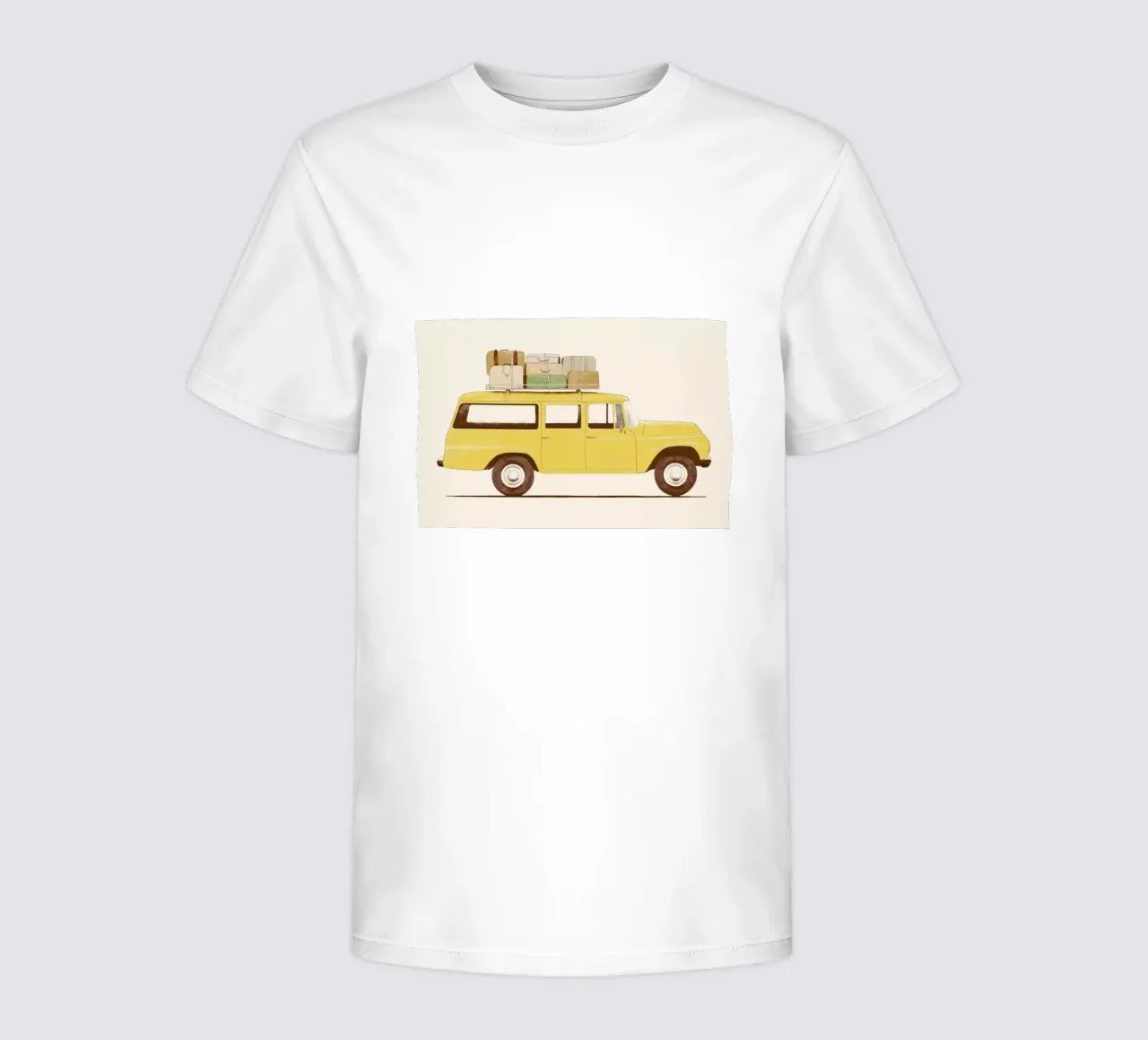 Summer Car kids t-shirt by Florent Bodart