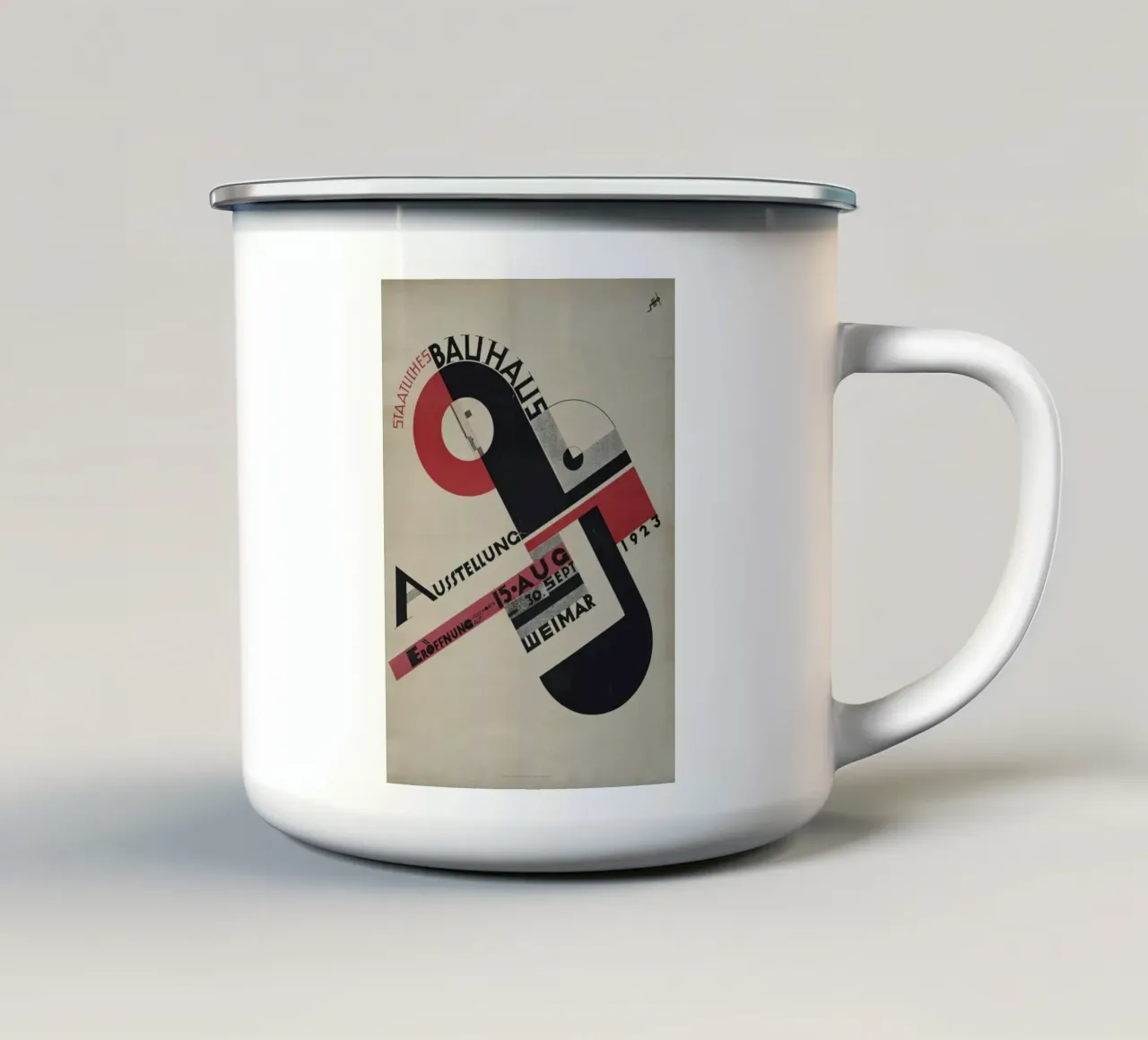 stato bauhaus tazza in smalto da khanrosie