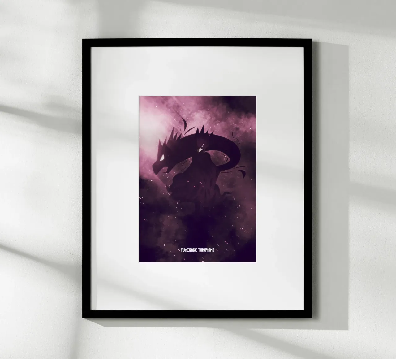 Fumikage Tokoyami poster da FreeArtStudio