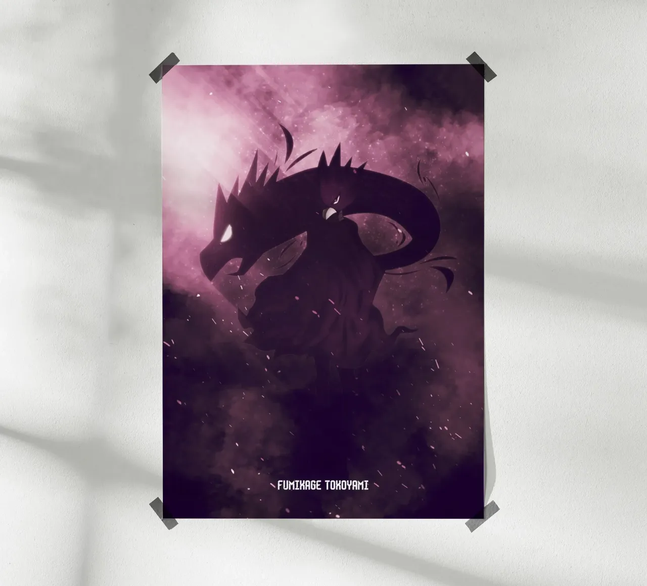 Fumikage Tokoyami poster da FreeArtStudio