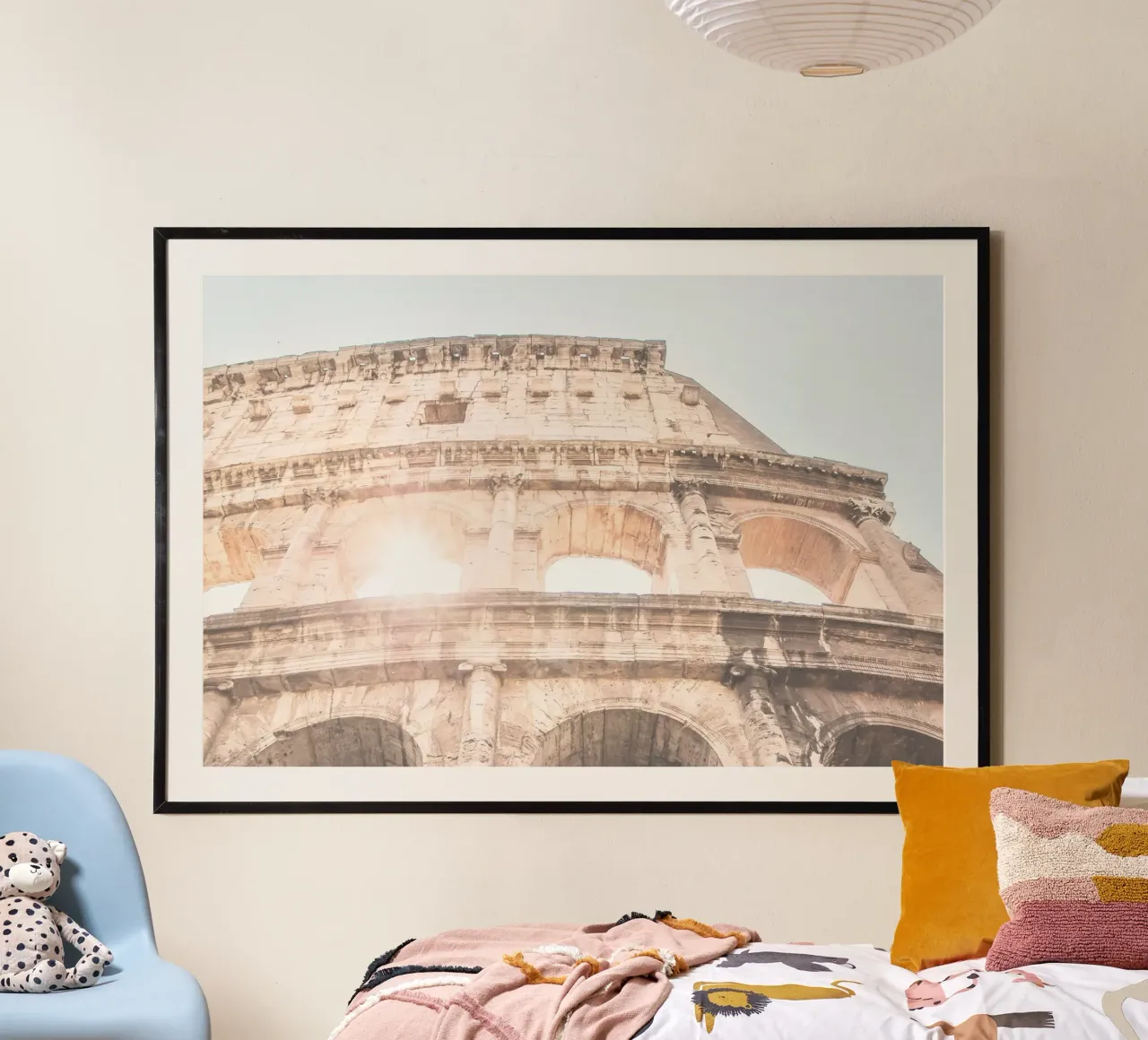 Rome, Italie I Vue du Colisée à la lumière d'un soleil d’été hahnemühle de Julie Travel Photography