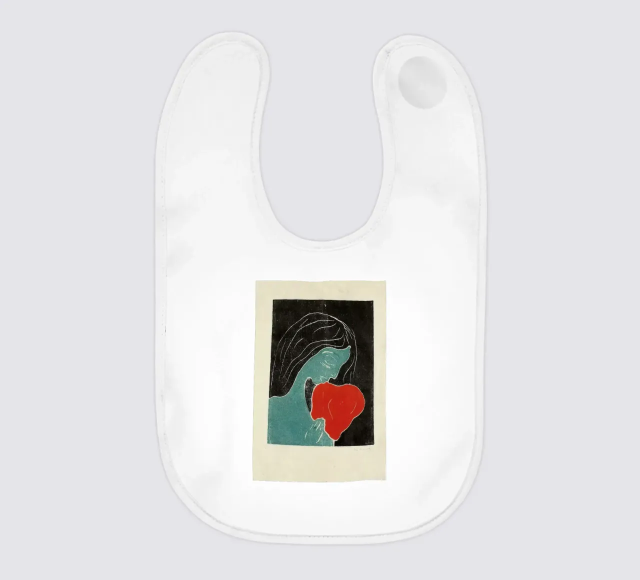 Munch - The Heart bavaglino da ARTOTHEK