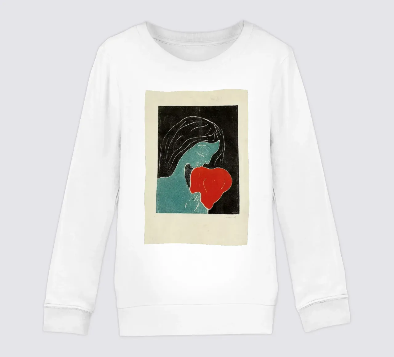 Munch - The Heart felpa bambino da ARTOTHEK
