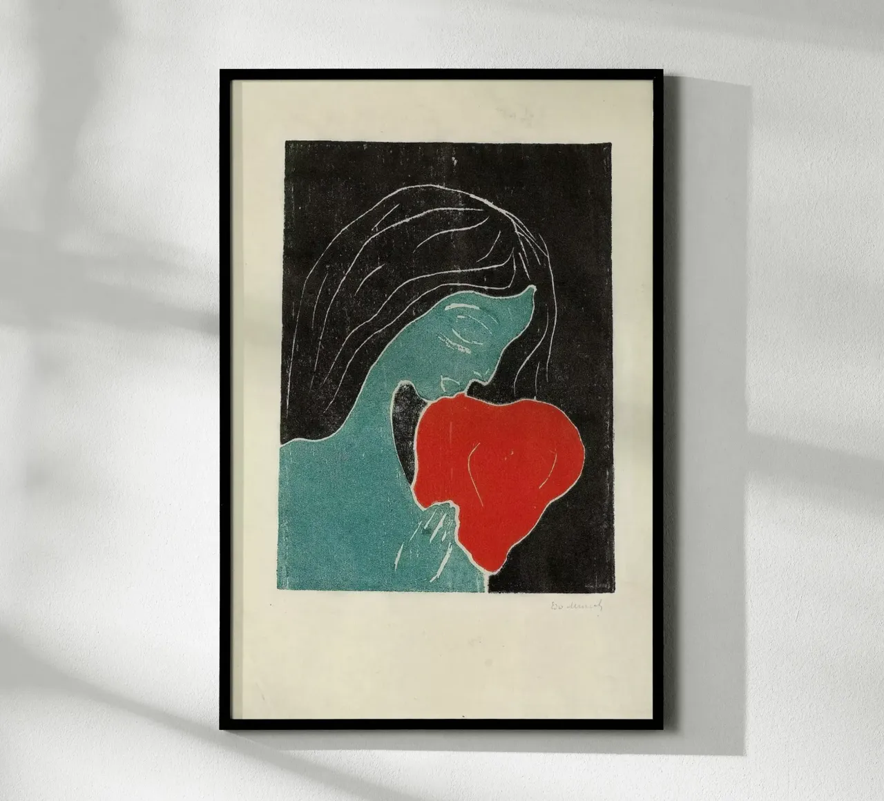 Munch - The Heart carta hahnemühle da ARTOTHEK