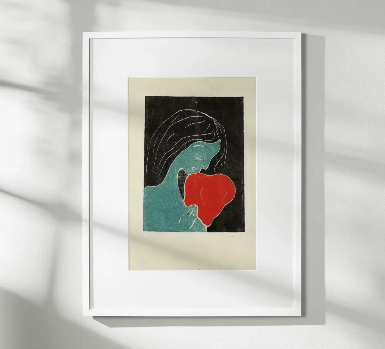 Munch - The Heart carta hahnemühle da ARTOTHEK