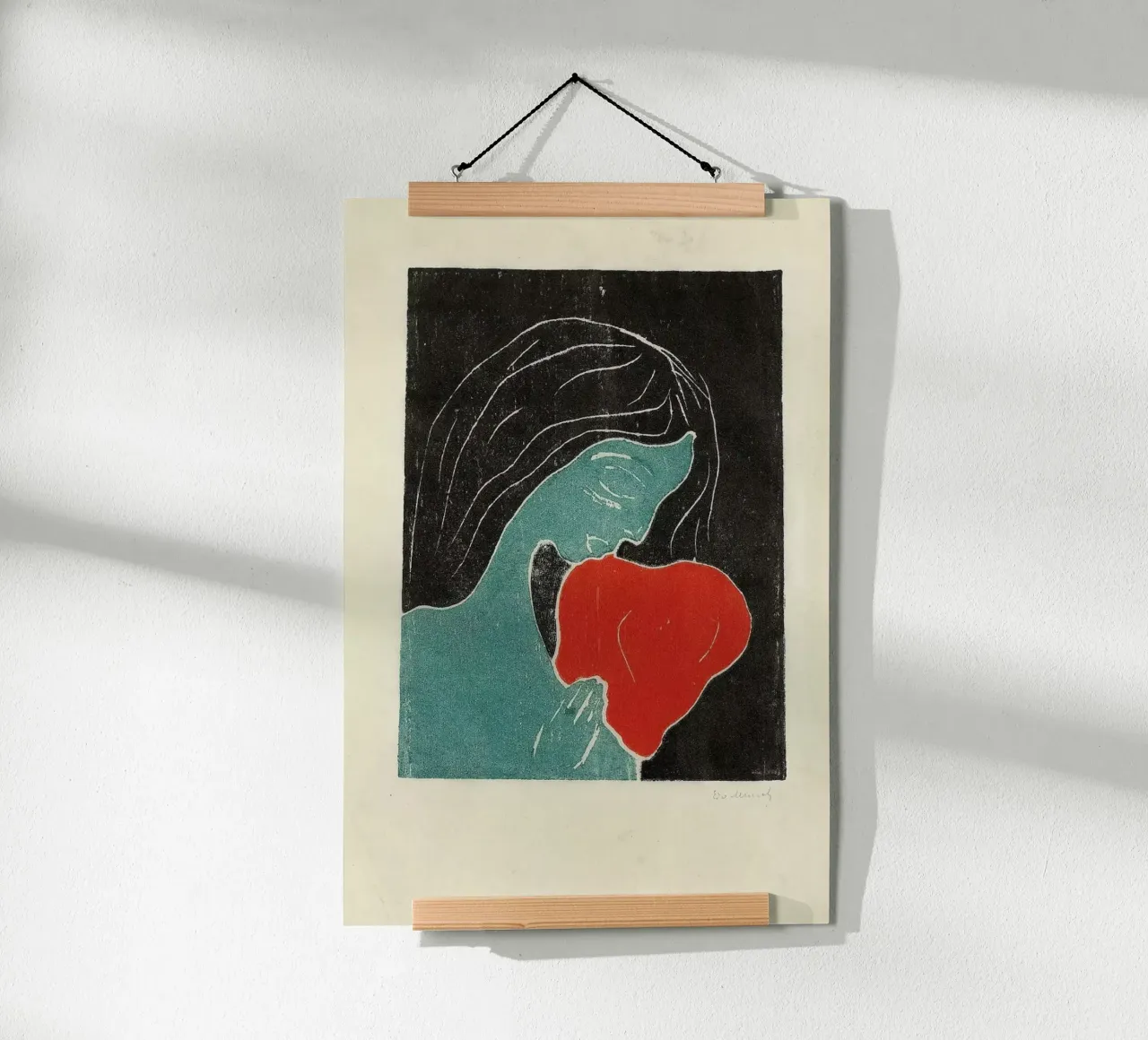 Munch - The Heart carta hahnemühle da ARTOTHEK